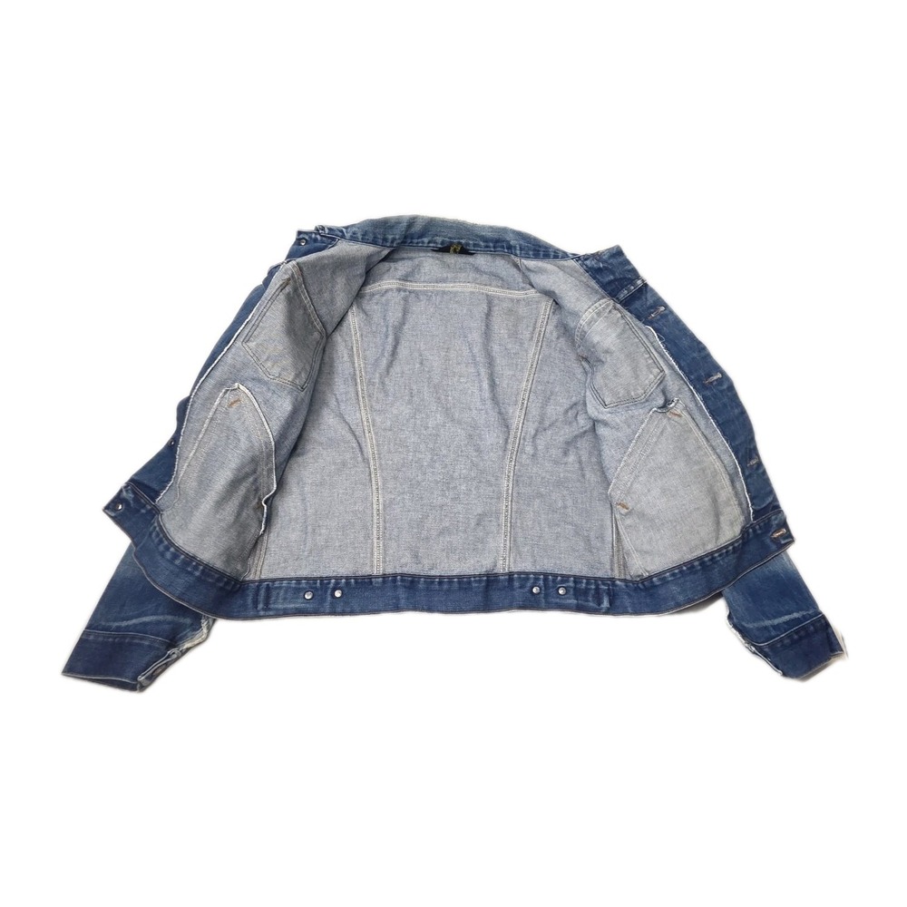 Vintage Wrangler Blue Jean Denim Womens Jacket Beautiful Fade/Wash - Picture 12 of 16